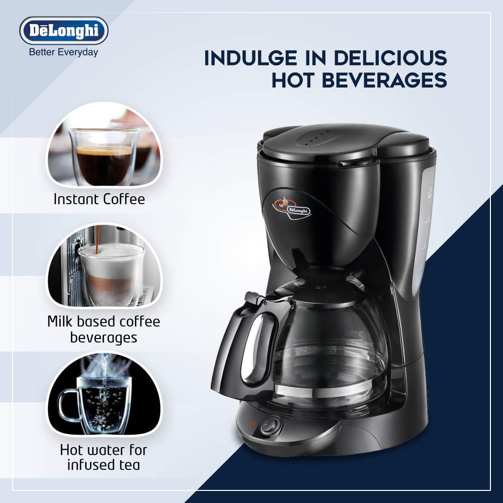 Delonghi Drip Filter Coffee Machine Exclusively Available with De Brewerz  India - De-Brewerz.com
