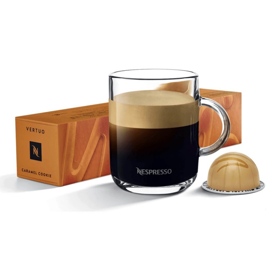 Nespresso Vertuo Caramel Cookie Coffee Capsules Pods