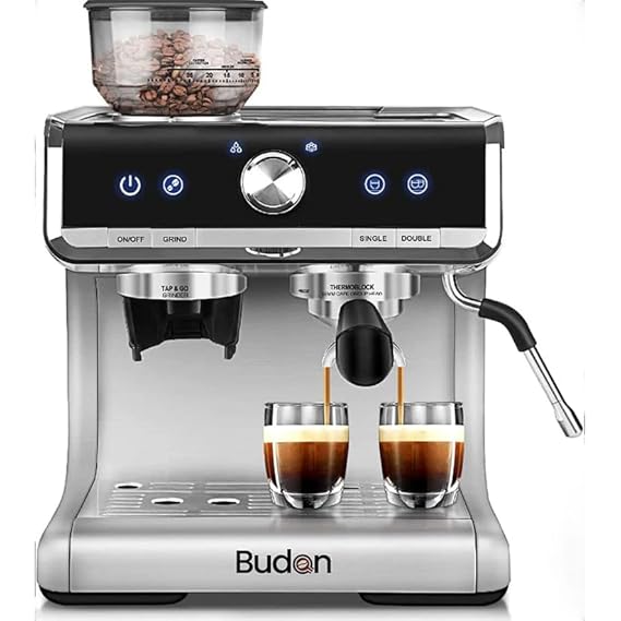 budan semi manual coffi machine 1